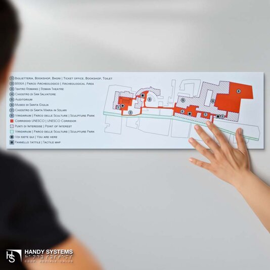 Mappa tattile - Archivio Stato di Grosseto Mappa tattile - Archivio Stato di Grosseto
