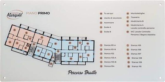 Mappa tattile Mappa tattile