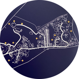 stampa Braille - mappa tattile - targa Braille Mappa tattile