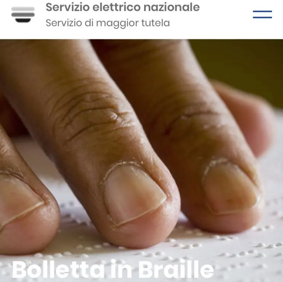 bollette enel braille bollette enel braille