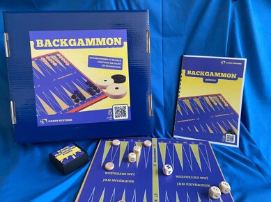 Backgammon magnetico a rilievo tattile e Braille Backgammon magnetico a rilievo tattile e Braille