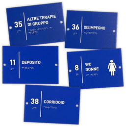 Stampa Braille-Targa tattile-Mappa tattile