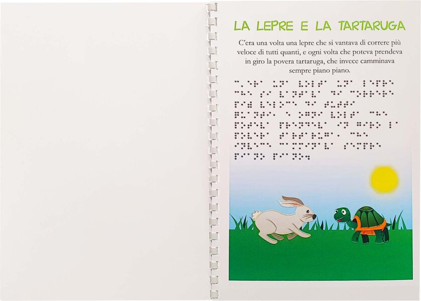 stampa Braille - libri tattili - libri Braille