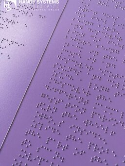 Stampa Braille-Targa tattile-Mappa tattile