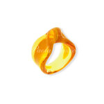 anello-elica-ambra-chiarosenape-light-ambermustard-elica-ring
