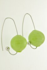 orecchini-pallina-verde-pisello