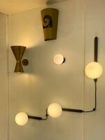 applique-doppio-cono-ottone