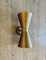 applique-doppio-cono-ottone