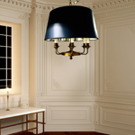 lampadario-fusione-ottone-e-paralume