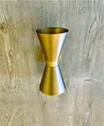 applique-doppio-cono-ottone