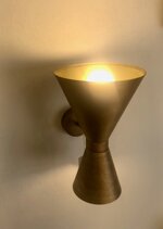 applique-doppio-cono-ottone