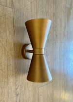 applique-doppio-cono-ottone