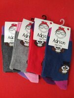 calza-corta-donna-caldo-cotone-fantasia