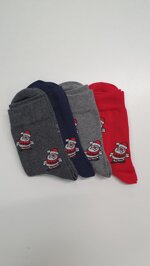 calza-corta-donna-natale-caldo-cotone