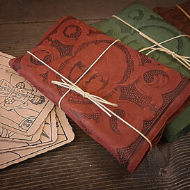 Tarot Marseilles External leather bag