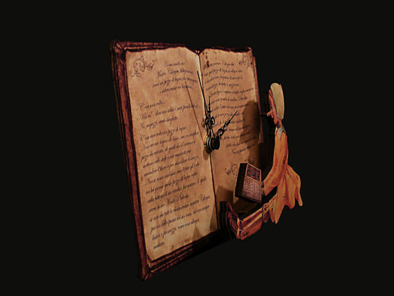 Profilo dell?orologio da appoggio Pinocchio