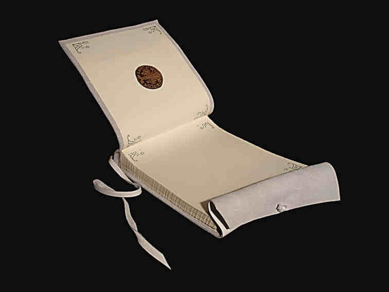 Contenitore di fotografie e ricordi con pagine scrivibili a inchiostro