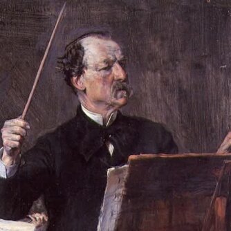 Ritratto di Emanuele Muzio allievo di Giuseppe Verdi Ritratto di Emanuele Muzio allievo di Giuseppe Verdi