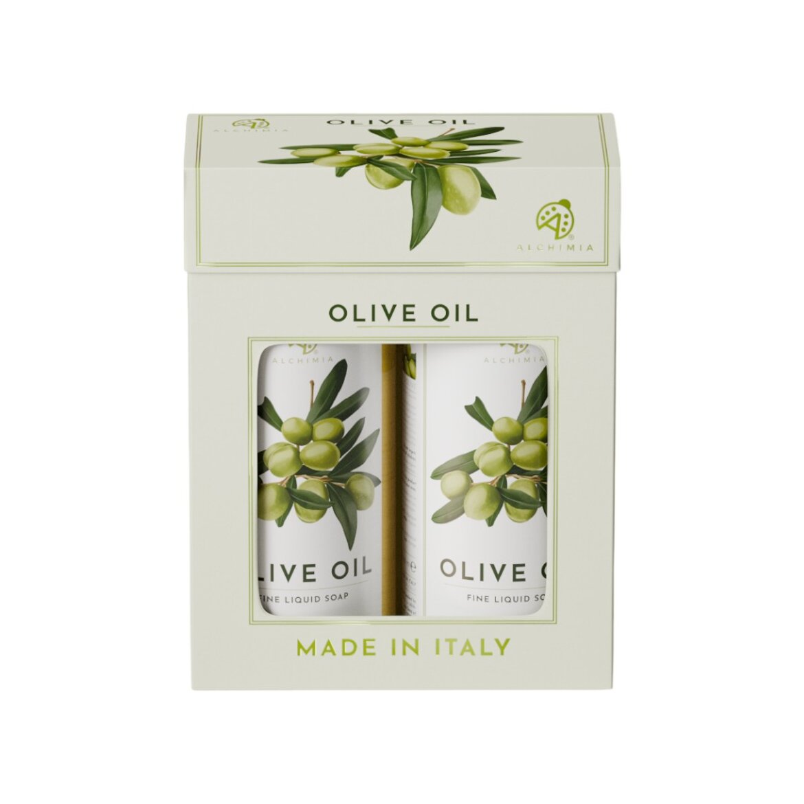 confezione doccia + crema olio d'oliva