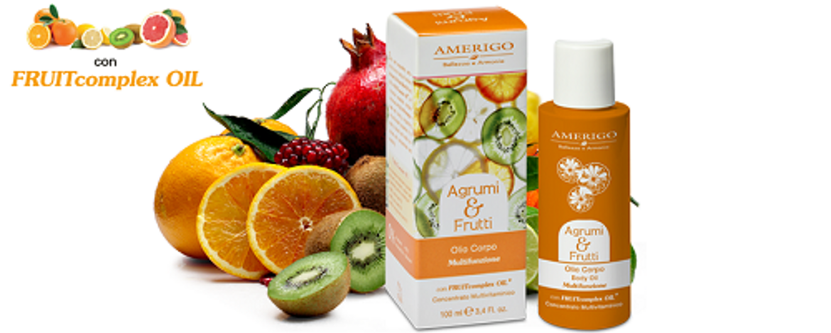 Amerigo cosmetici bionaturali Agrumi & frutti