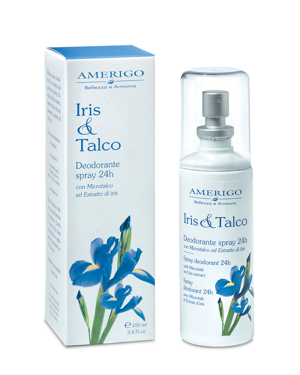 Iris &Talco profumi naturali Amerigo Made in italy