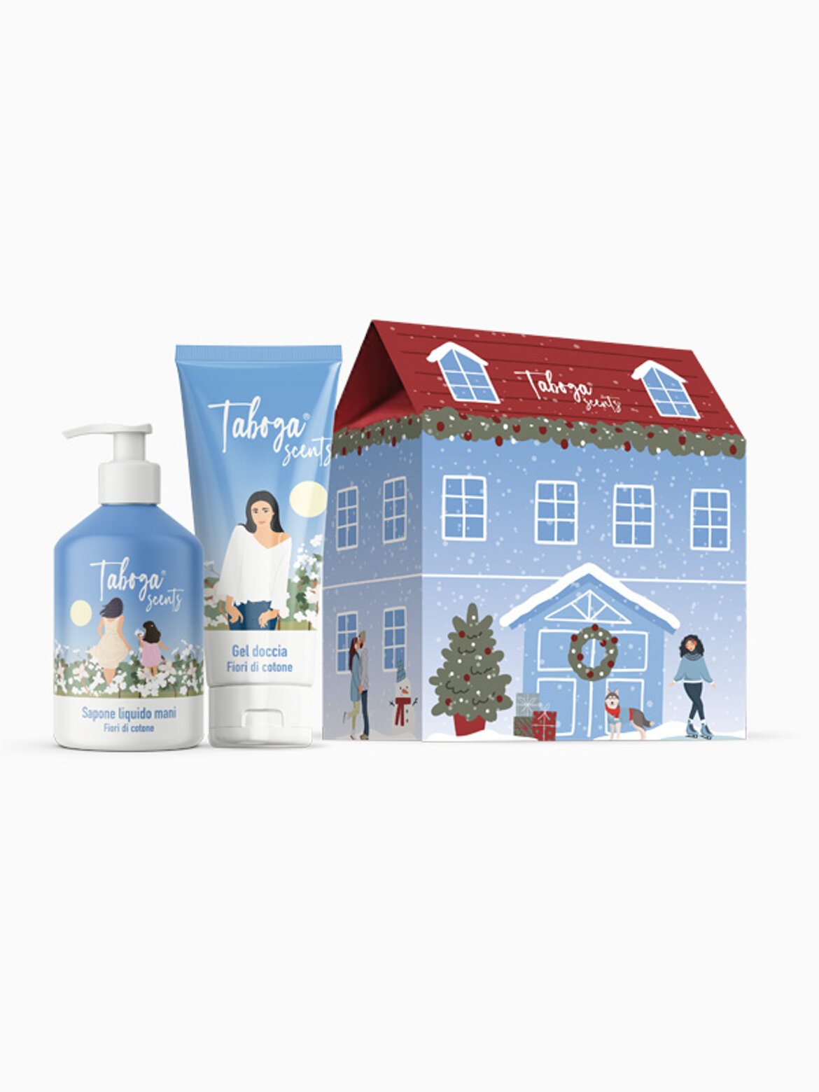 bagnodoccia + sapone liquido Fiori di cotone