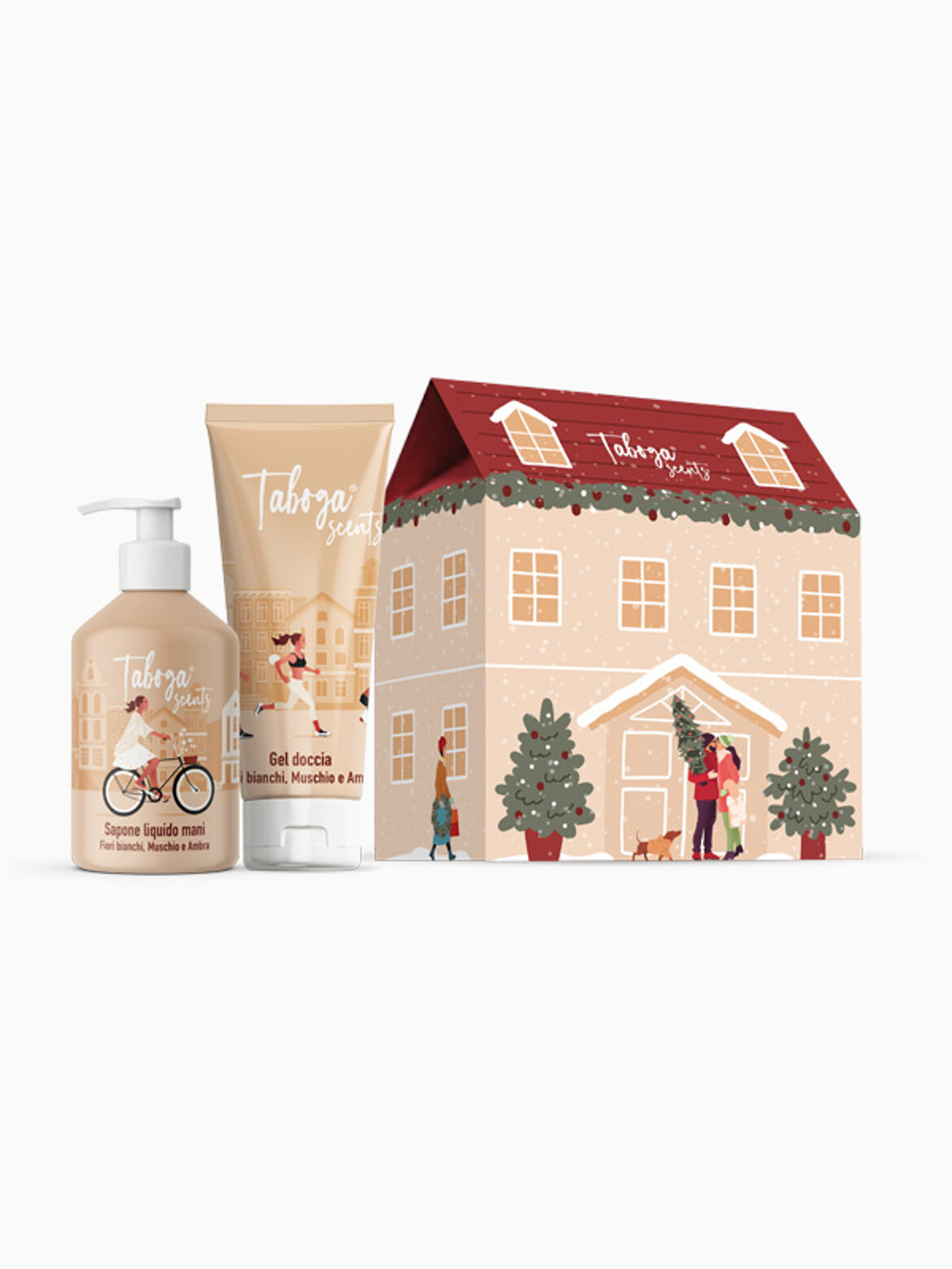 bagnodoccia + sapone liquido Fiori Bianchi Ambra