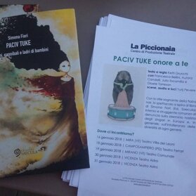 Oasi del Lettore, Vicenza, 22 settembre 2017 Ospiti di Spritz Letterario, per il lancio dello spettacolo teatrale