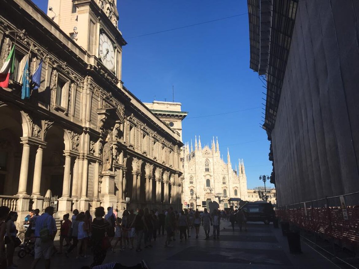 Il Duomo da via Mercanti