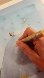 la-donnina-che-raccoglie-le-stelle-cadenti-con-cornice-the-lady-e-collects-falling-stars-with-fram