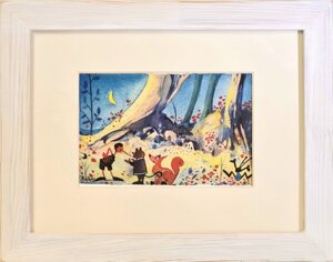 pinocchio-nel-bosco-con-cornice