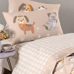 completo-lenzuola-cuccioli-singolo-naturale-caleffi-kids