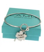 lamu-bracciale-rigido-qadrifoglio-inciso-carpe-diem