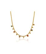 lamu-collana-di-sfere-e-pendenti-punto-luce-multicolore-in-acciaio-inox-oro-18k