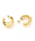 lamu-orecchini-cerchi-tubolari-three-in-acciaio-inox-finitura-oro