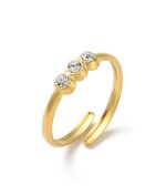 lamu-anello-fascia-regolabile-con-tre-strass-in-acciaio-inox-oro-18k