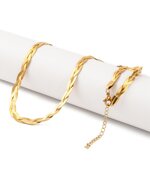 lamucollana-tripla-catena-spina-di-pesce-intrecciata-in-acciaio-inox-oro-18k