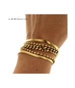 lamu-bracciale-multifilo-con-catena-a-sfere-in-acciaio-inox-18k