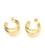 lamu-orecchini-cerchi-tubolari-three-in-acciaio-inox-finitura-oro