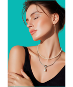 collana-doppio-filo-con-pendente-perla-in-acciaio-inox