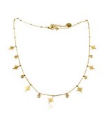 lamu-collana-con-stelle-e-punti-lucein-acciaio-inox-placcato-oro-18k