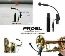 PROEL EIKON HCS20 MICROFONO A CONDENSATORE PER STRUMENTI A FIATO PROEL EIKON HCS20 MICROFONO A CONDENSATORE PER STRUMENTI A FIATO