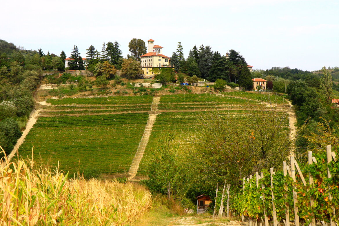 Veduta dalla collina di fronte