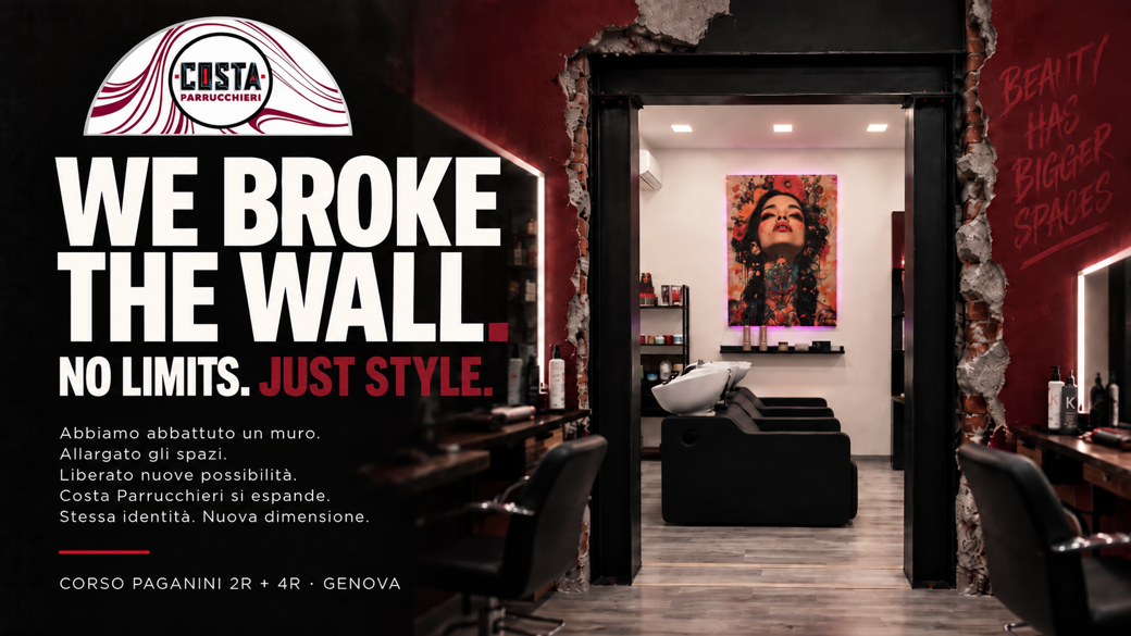 we broke the wall