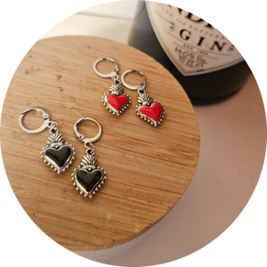 cuore-sacro-anellina-ciondolo-acciaio