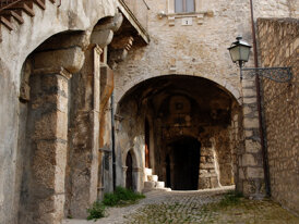 Pescocostanzo old town