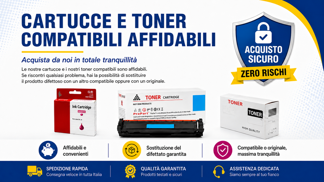 Cartucce e toner compatibili a Terni Cartucce e toner compatibili a Terni