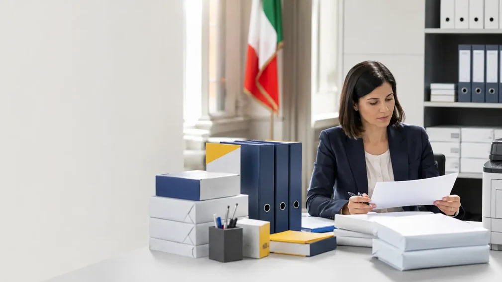 Carta, cancelleria, toner, pulizia e arredi per enti pubblici
