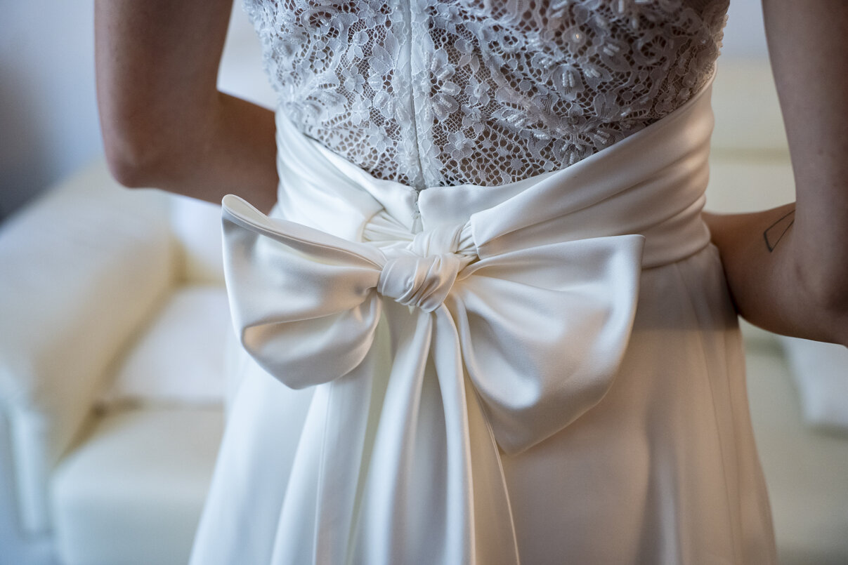 matrimonio elegante abito sposa