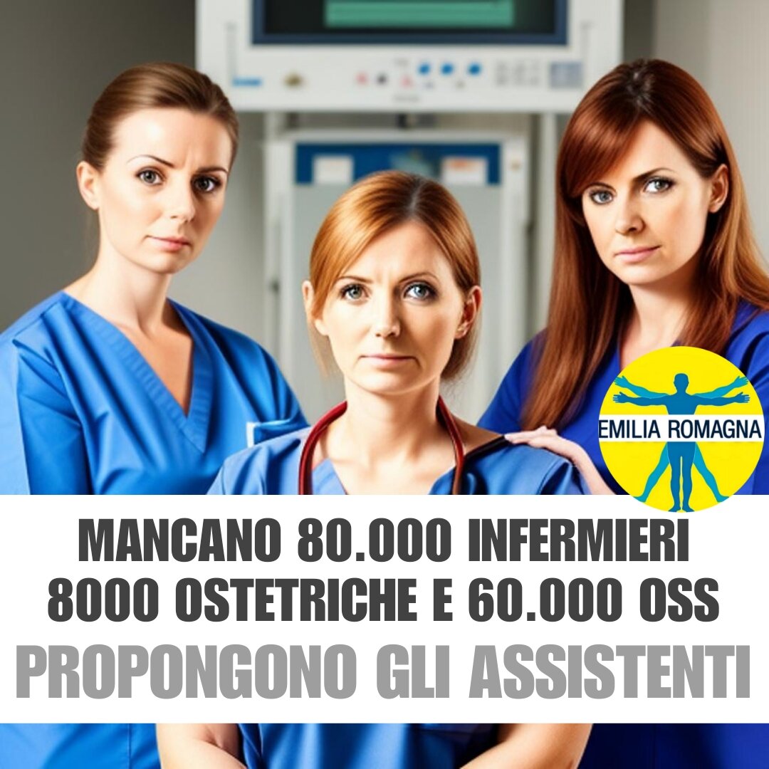Mancano 80.000 infermieri, 8000 ostetriche e oltre 60.000 OSS. La politica propone gli assistenti Mancano 80.000 infermieri, 8000 ostetriche e oltre 60.000 OSS. La politica propone gli assistenti